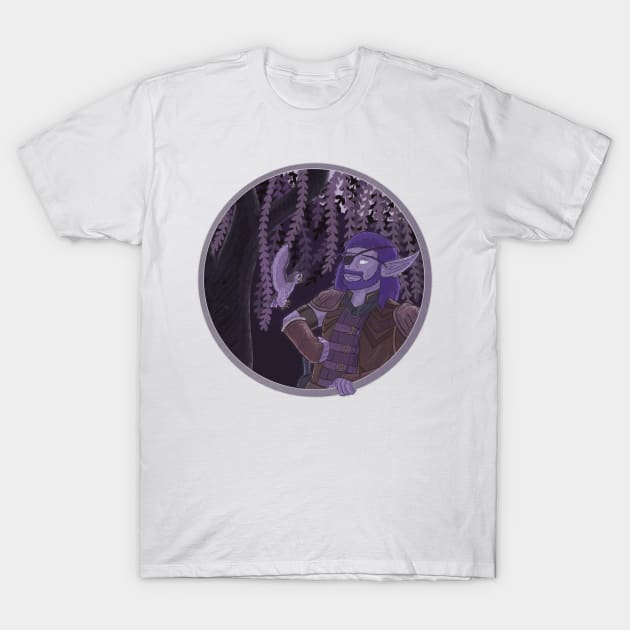 Druid round T-Shirt by gearfeathers